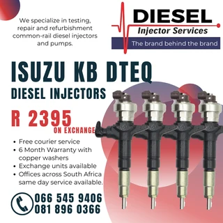 Isuzu Kb Dteq Diesel Injectors For Sale On Exchange