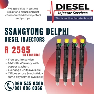 Ssangyong Diesel Injectors For Sale On Exchange