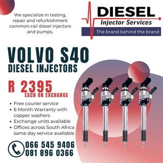 Volvo S40 Diesel Injectors For Sale On Exchange