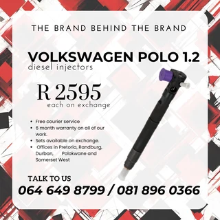 Volkswagen Polo 1.2 Bluemotion Diesel Injectors For Sale On Exchange