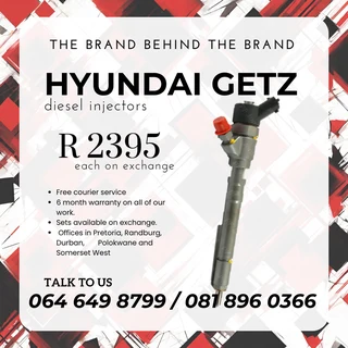 Hyundai Getz Diesel Injectors For Sale On Exchange