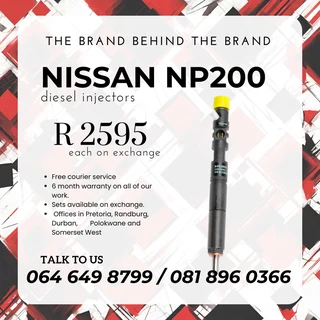 Nissan Np200 Diesel Injectors For Sale On Exchange