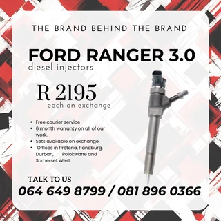 Ford Ranger 3.0 Bt50 Diesel Injectors For Sale On Exchange