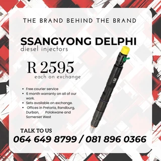 Ssangyong Delphi Diesel Injectors For Sale On Exchange