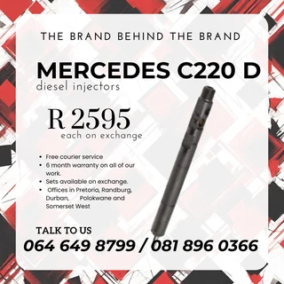 Mercedes Benz C220 Delphi Diesel Injectors For Sale On Exchange