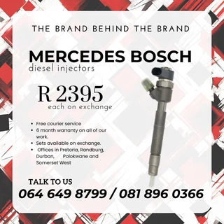 Mercedes Benz C270 Bosch Diesel Injectors For Sale On Exchange
