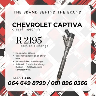 Chevrolet Captiva Diesel Injectors For Sale On Exchange