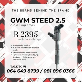 Gwm Steed 2.5 Diesel Injectors For Sale On Exchange