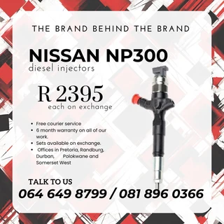 Nissan Np300 Diesel Injectors For Sale On Exchange