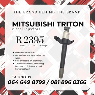 Mitsubishi Triton Diesel Injectors For Sale On Exchange