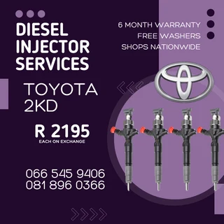 Toyota 2kd Diesel Injectors For Sale On Exchange