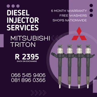 Mitsubishi Triton Diesel Injectors For Sale On Exchange