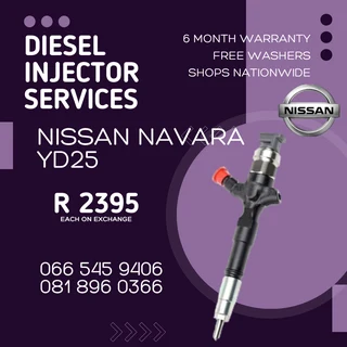 Nissan Navara Diesel Injectors For Sale On Exchange