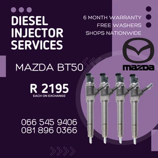 Mazda Bt50 Diesel Injectors For Sale On Exchange