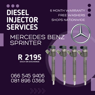 Mercedes Benz Sprinter Diesel Injectors For Sale On Exchange