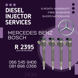 Mercedes Benz C220 Bosch Diesel Injectors For Sale On Exchange