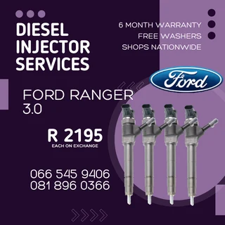 Ford Ranger 3.0 Tdci Diesel Injectors For Sale On Exchange