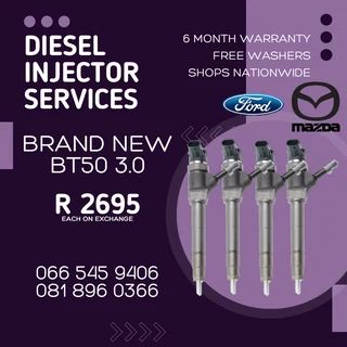 Brand New Bt50 3.0 Diesel Injectors For Sale On Exchange