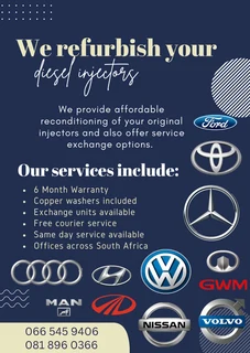 We Refurbish Your Diesel Injectors Or Sell On Exchange