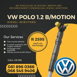 Volkswagen Polo 1.2 Bluemotion Diesel Injectors For Sale On Exchange