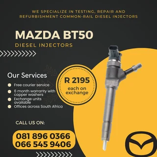 Mazda Bt50 Diesel Injectors For Sale On Exchange