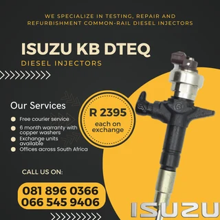 Isuzu Dteq Kb Diesel Injectors For Sale On Exchange