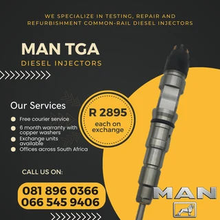 Man Tga Diesel Injectors For Sale On Exchange