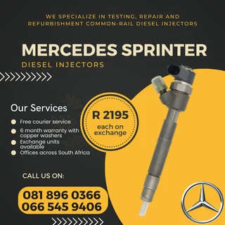 Mercedes Benz Sprinter Diesel Injectors For Sale On Exchange