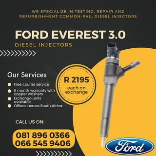 Ford Everest Diesel Injectors For Sale On Exchange