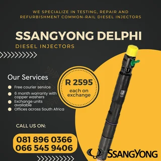Ssangyong Diesel Injectors For Sale On Exchange