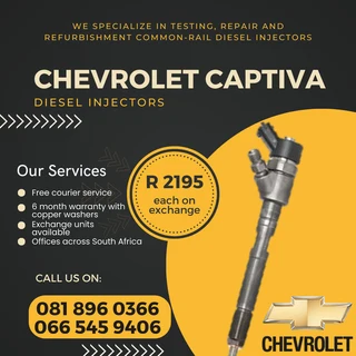 Chevrolet Captiva Diesel Injectors For Sale On Exchange
