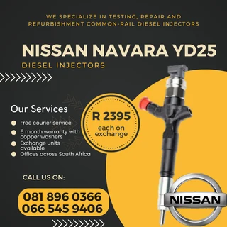Nissan Navara Diesel Injectors For Sale On Exchange