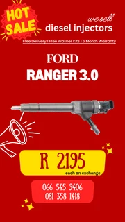 Ford Ranger 3.0 Tdci Diesel Injectors For Sale On Exchange