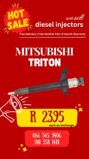 Mitsubishi Triton Diesel Injectors For Sale On Exchange
