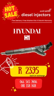 Hyundai H1 Bosch Diesel Injectors For Sale On Exchange