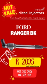 Ford Ranger 2.2 / 3.2 Bk Diesel Injectors For Sale On Exchange