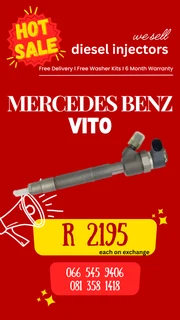 Mercedes Benz Vito Diesel Injectors For Sale On Exchange