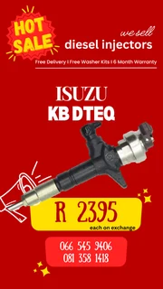 Isuzu Kb Dteq Dmax Diesel Injectors For Sale On Exchange