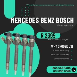 Mercedes Benz C270 Bosch Diesel Injectors For Sale On Exchange