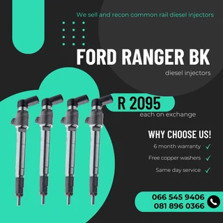 Ford Ranger 2.2 / 3.2 Bk Diesel Injectors For Sale On Exchange