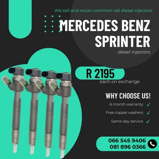 Mercedes Benz Sprinter Diesel Injectors For Sale On Exchange