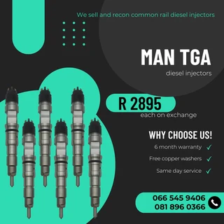 Man Tga Diesel Injectors For Sale On Exchange
