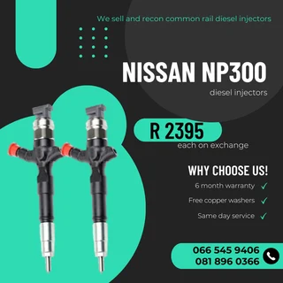 Nissan Np300 Diesel Injectors For Sale On Exchange
