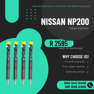 Nissan Np200 Diesel Injectors For Sale On Exchange
