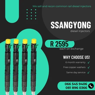 Ssangyong Diesel Injectors For Sale On Exchange