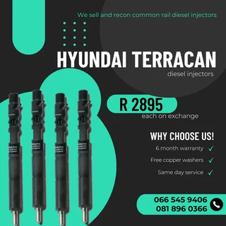 Hyundai Terracan Diesel Injectors For Sale On Exchange