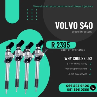 Volvo S40 Diesel Injectors For Sale On Exchange
