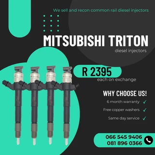 Mitsubishi Triton Diesel Injectors For Sale On Exchange