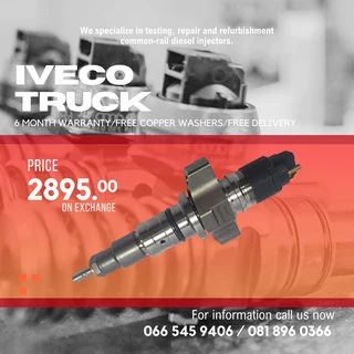 Iveco Truck Diesel Injectors For Sale On Exchange