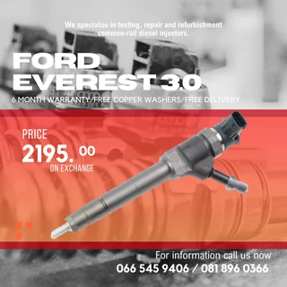 Ford Everest Bt50 Diesel Injectors For Sale On Exchange